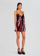 Sukienka Olive z koronką i cekinami  Retrofete Retrofete