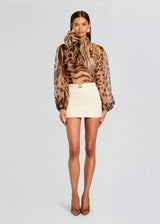 Koszula jedwabna PEREGRINE SILK BLOUSE Retrofete Retrofete