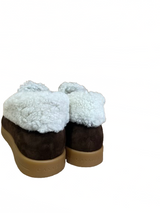 Buty z futerkiem Casadei Casadei