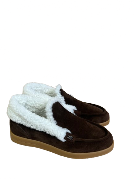 Buty z futerkiem Casadei