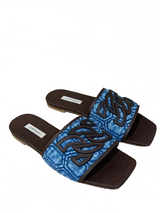 Klapki Denim C-Chain Casadei Casadei
