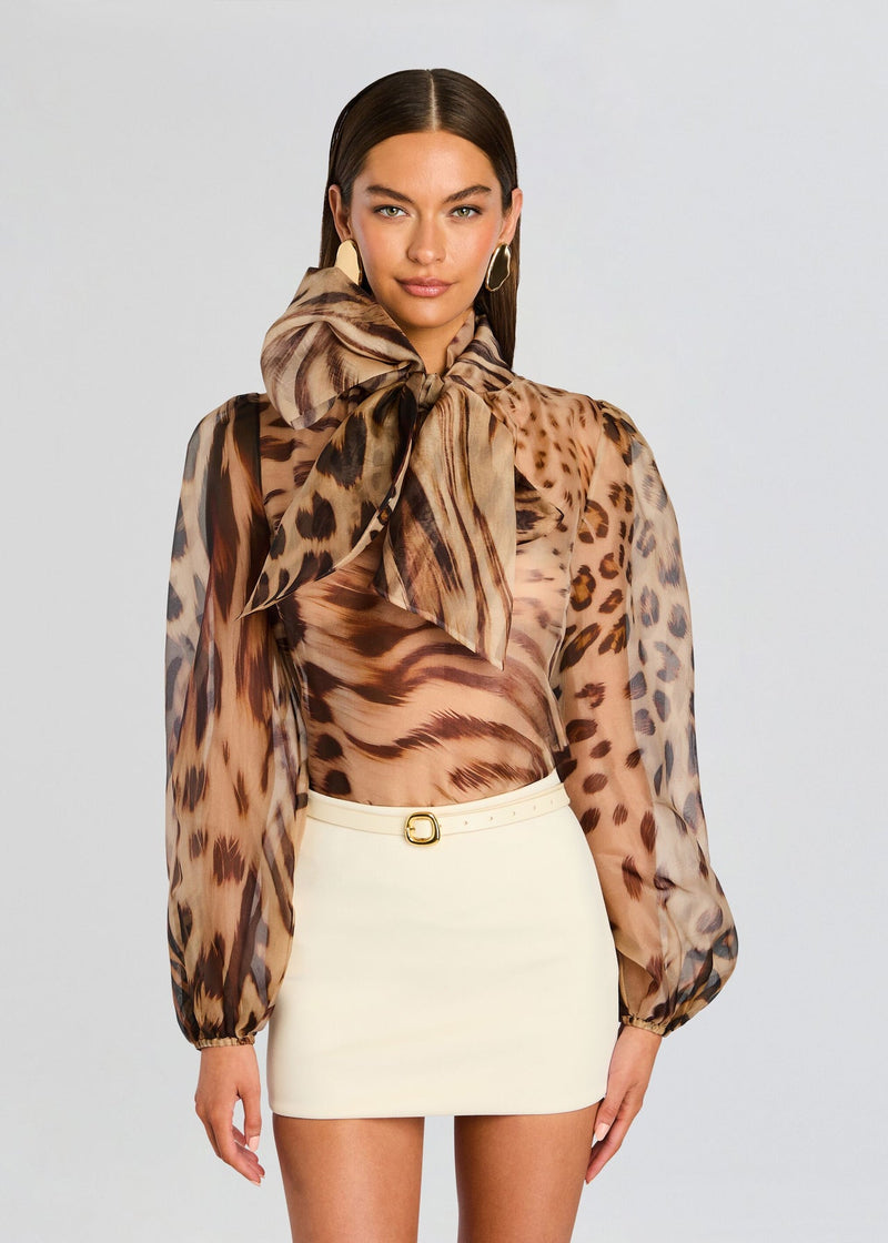 Koszula jedwabna PEREGRINE SILK BLOUSE Retrofete Retrofete