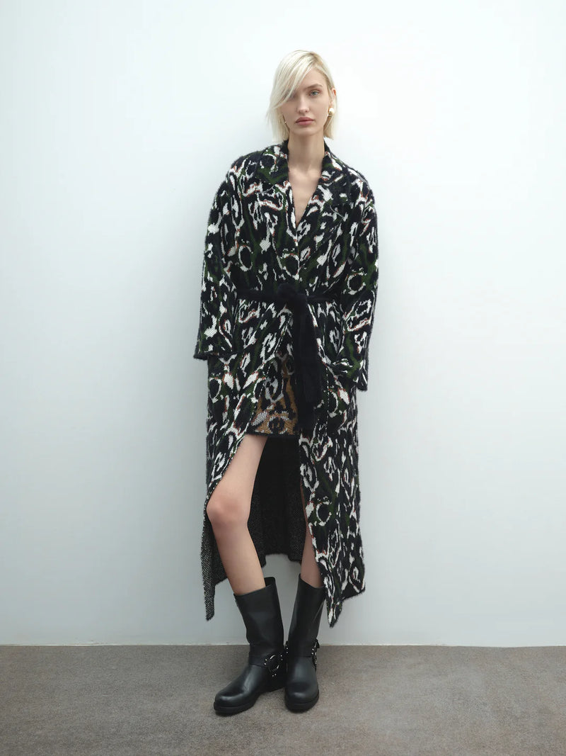 Kardigan jacquard maculato Akep Magnific Boutique